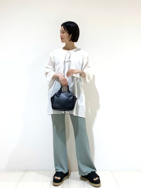 okazaki risaさん（レディース・157cm）の夏コーディネート