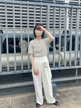 okazaki risaさん(レディース・157cm)の夏コーディネート