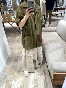 okazaki risaさん（レディース・157cm）の夏コーディネート