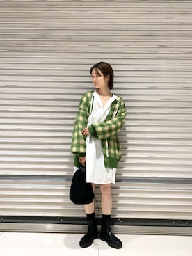 okazaki risaさん（レディース・157cm）の冬コーディネート