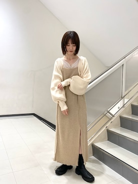 okazaki risaさん(レディース・157cm)の冬コーディネート