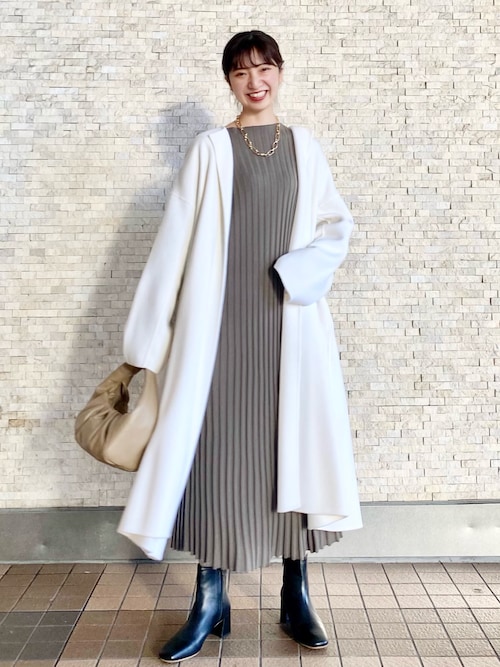 Rouge vif（ルージュ ヴィフ） マフラーリバーコート : ZOZOTOWN Yahoo