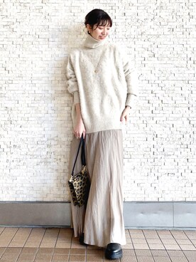 abeさん（レディース・159cm）の秋コーディネート