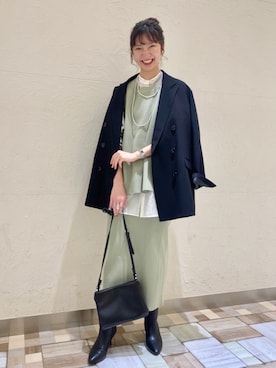 abeさん（レディース・159cm）の秋コーディネート