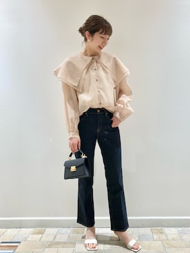 abeさん（レディース・159cm）の冬コーディネート