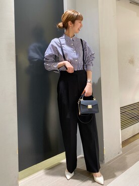 abeさん（レディース・159cm）の冬コーディネート