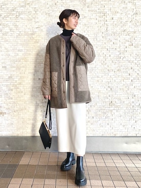 abeさん(レディース・159cm)の冬コーディネート