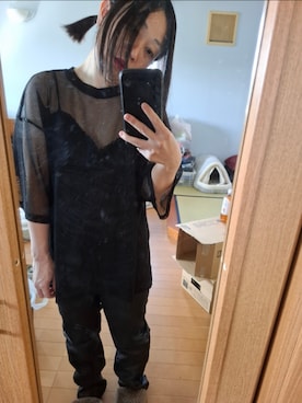 「アイテム（メイクアップ）」を使った、目さん（レディース・149cm）の春コーディネート