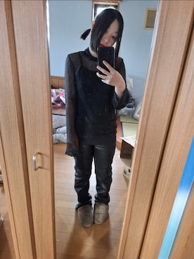 「アイテム（メイクアップ）」を使った、目さん（レディース・149cm）の春コーディネート