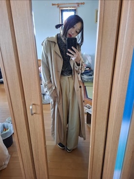 「アイテム（メイクアップ）」を使った、目さん（レディース・149cm）の春コーディネート