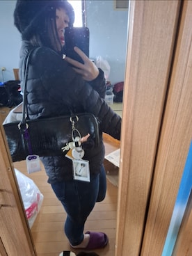 「UNIQLO（ユニクロ）のアイテム（Denim pants、ブルー系）」を使った、目さん（レディース・149cm）の春コーディネート