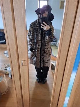 「Yohji Yamamoto（ヨウジヤマモト）のアイテム（Pants、ブラック系）」を使った、目さん（レディース・149cm）の春コーディネート