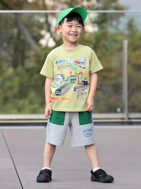 「BEAMS mini（ビームスミニ）のアイテム」を使った、BEAMS miniさん（キッズ・100cm）の夏コーディネート