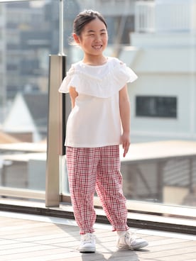 「BEAMS mini（ビームスミニ）のアイテム」を使った、BEAMS miniさん（キッズ・100cm）の夏コーディネート