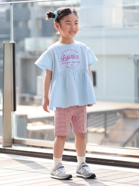 「BEAMS mini（ビームスミニ）のアイテム」を使った、BEAMS miniさん（キッズ・110cm）の夏コーディネート