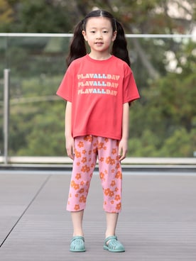 「BEAMS mini（ビームスミニ）のアイテム」を使った、BEAMS miniさん（キッズ・120cm）の夏コーディネート