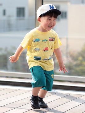 「BEAMS mini（ビームスミニ）のアイテム」を使った、BEAMS miniさん（キッズ・90cm）の春コーディネート