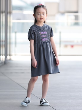 「BEAMS mini（ビームスミニ）のアイテム」を使った、BEAMS miniさん（キッズ・120cm）の夏コーディネート