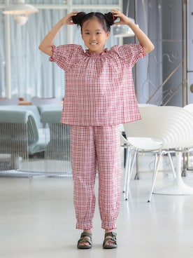 「BEAMS mini（ビームスミニ）のアイテム」を使った、BEAMS miniさん（キッズ・130cm）の春コーディネート