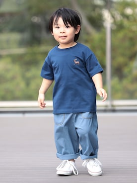 BEAMS miniさん(キッズ・100cm)の夏コーディネート