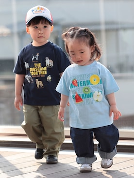 BEAMS miniさん(キッズ・100cm)の夏コーディネート