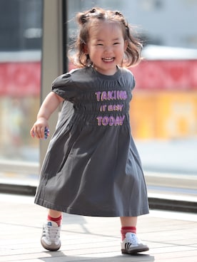 「BEAMS mini（ビームスミニ）のアイテム」を使った、BEAMS miniさん（キッズ・90cm）の夏コーディネート