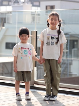 BEAMS miniさん(キッズ・100cm)の夏コーディネート