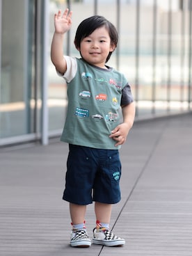 「BEAMS mini（ビームスミニ）のアイテム」を使った、BEAMS miniさん（キッズ・90cm）の春コーディネート