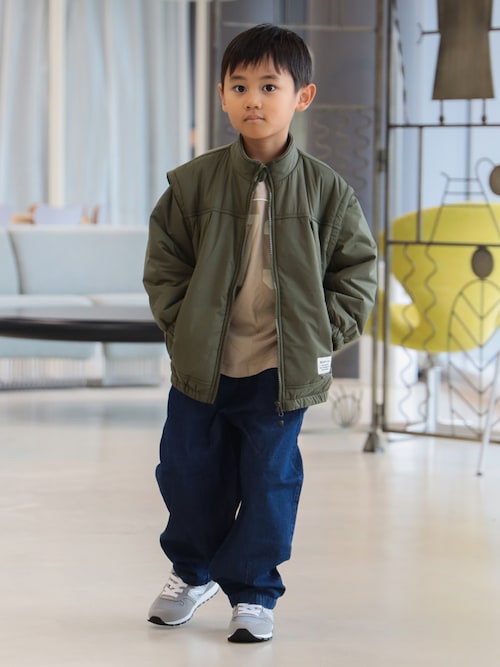 セール】ナンバー ロゴ ロングスリーブ Tシャツ 2025FW（90～130cm