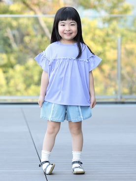 「BEAMS mini（ビームスミニ）のアイテム」を使った、BEAMS miniさん（キッズ・100cm）の春コーディネート