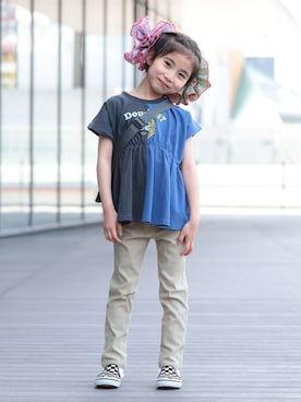 「BEAMS mini（ビームスミニ）のアイテム」を使った、BEAMS miniさん（キッズ・110cm）の春コーディネート