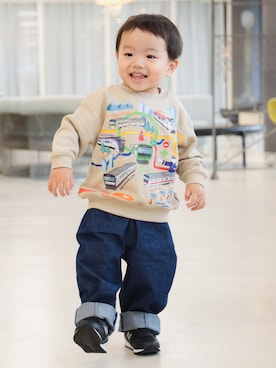 「BEAMS mini（ビームスミニ）のアイテム」を使った、BEAMS miniさん（キッズ・80cm）の冬コーディネート