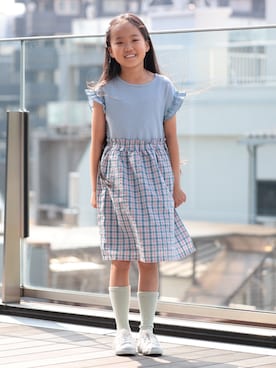 「BEAMS mini（ビームスミニ）のアイテム」を使った、BEAMS miniさん（キッズ・130cm）の夏コーディネート
