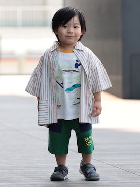 BEAMS miniさん(キッズ・90cm)の夏コーディネート