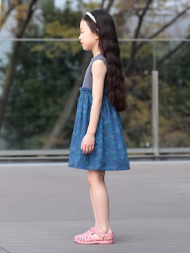 「BEAMS mini（ビームスミニ）のアイテム」を使った、BEAMS miniさん（キッズ・120cm）の夏コーディネート