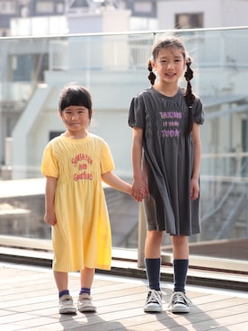 「BEAMS mini（ビームスミニ）のアイテム」を使った、BEAMS miniさん（キッズ・120cm）の夏コーディネート