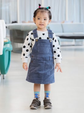 「BEAMS mini（ビームスミニ）のアイテム」を使った、BEAMS miniさん（キッズ・80cm）の冬コーディネート