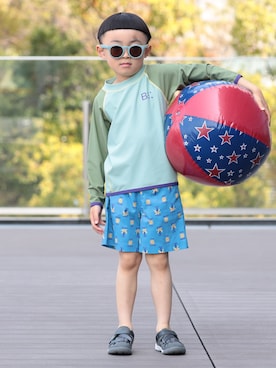 BEAMS miniさん(キッズ・110cm)の夏コーディネート