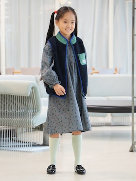 「BEAMS mini（ビームスミニ）のアイテム」を使った、BEAMS miniさん（キッズ・130cm）の冬コーディネート