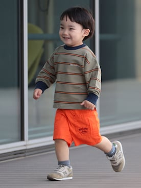 「BEAMS mini（ビームスミニ）のアイテム」を使った、BEAMS miniさん（キッズ・90cm）の春コーディネート