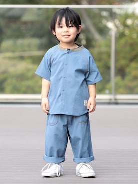 BEAMS miniさん(キッズ・100cm)の夏コーディネート