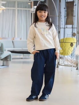 「アイテム（スウェット）」を使った、BEAMS miniさん（キッズ・120cm）の冬コーディネート