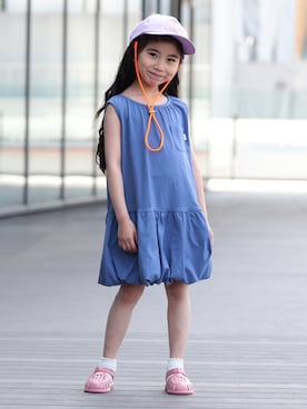 「BEAMS mini（ビームスミニ）のアイテム」を使った、BEAMS miniさん（キッズ・120cm）の夏コーディネート