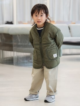 「BEAMS mini（ビームスミニ）のアイテム」を使った、BEAMS miniさん（キッズ・100cm）の冬コーディネート