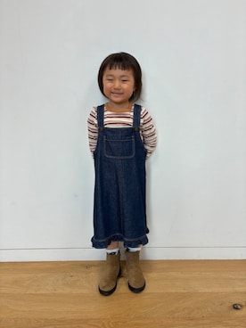 「BEAMS mini（ビームスミニ）のアイテム」を使った、BEAMS miniさん（キッズ・100cm）の夏コーディネート