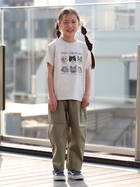 「BEAMS mini（ビームスミニ）のアイテム」を使った、BEAMS miniさん（キッズ・120cm）の春コーディネート