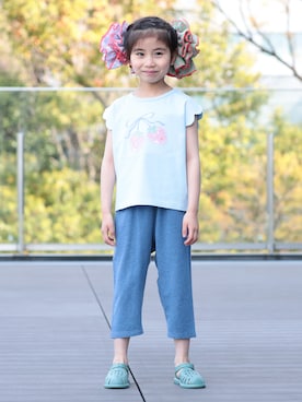 「BEAMS mini（ビームスミニ）のアイテム」を使った、BEAMS miniさん（キッズ・110cm）の夏コーディネート