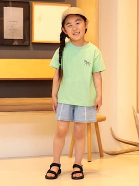 「BEAMS mini（ビームスミニ）のアイテム」を使った、BEAMS miniさん（キッズ・110cm）の春コーディネート