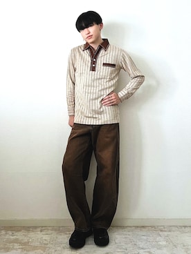 「デニムパンツ」｜SOUTAさん（メンズ・170cm・20代）の秋コーディネート