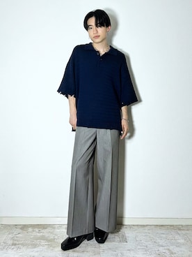 「アイテム（イヤリング）」を使った、SOUTAさん（メンズ・170cm・20代）の夏コーディネート